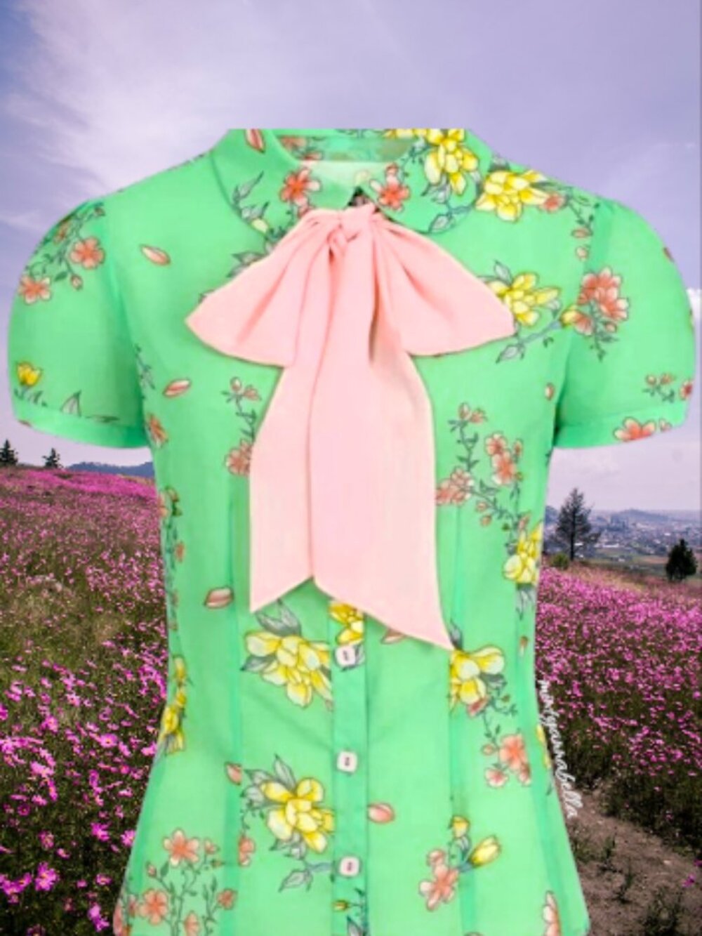 Hell Bunny Adelina Blouse